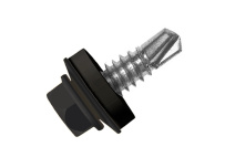 Кровельный саморез по металлу Daxmer 5,5x32 RAL 9005 (250 шт) сверло №3