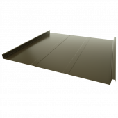 Двойной стоячий фальц Line Grand Line RR 32 с покрытием GreenCoat Pural 0.5 мм