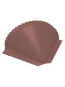 Конусная заглушка Grand Line с покрытием Satin 0,5 мм RAL 3009