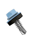 Кровельный саморез по металлу Daxmer 5,5x25 RAL 5024 (250 шт) сверло №3