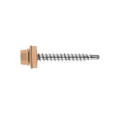 Кровельный саморез по дереву Daxmer 4,8x50 RAL 1014 (150 шт) сверло №1