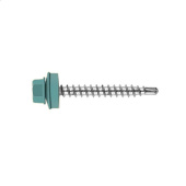 Кровельный саморез по дереву Daxmer 4,8x70 RAL 5024 (100 шт) сверло №1