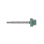Кровельный саморез по дереву Daxmer 4,8x35 RAL 6033 (250 шт) сверло №1