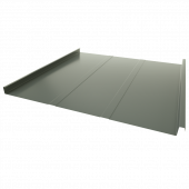 Двойной стоячий фальц Line Grand Line RAL 7024 с покрытием Quarzit Pro Matt 0.5 мм