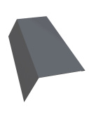 Карнизная планка 100x65 Grand Line с покрытием GreenCoat Pural Matt 0,5 мм RR 23