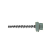 Кровельный саморез по дереву Daxmer 4,8x35 RAL 7005 (250 шт) сверло №1