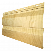 Металлический сайдинг Grand Line Корабельная доска Golden Wood с покрытием Colority Print 0.45 мм