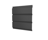 Металлический софит с центральной перфорацией Grand Line с покрытием GreenCoat Pural Matt 0,5 мм RR 33