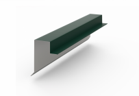 Фронтонная планка для фальца