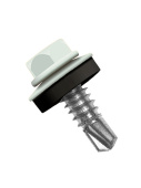 Кровельный саморез по металлу Daxmer 5,5x25 RAL 7035 (250 шт) сверло №3