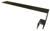 Планка околооконная сложная Блок-Хаус new 250x75x27 Grand Line с покрытием Satin Matt 0,5 мм RR 32