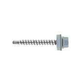 Кровельный саморез по дереву Daxmer 4,8x35 RAL 7040 (250 шт) сверло №1