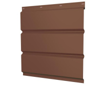 Металлический софит без перфорации Grand Line с покрытием GreenCoat Pural Matt 0,5 мм RR 29