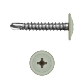 Саморез с прессшайбой по металлу 4,2x25 RAL 7038 (500 шт)