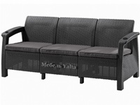 Трехместный диван Yalta Sofa 3 Seаt