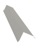 Торцевая планка 142x100 Grand Line с покрытием Satin 0,5 мм RAL 9006