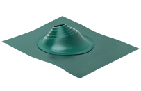 Проходка угловая Master Flash №1 диаметром 75-200 мм, 600х500 мм, зелёный, EPDM (фланец окрашен)