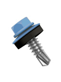 Кровельный саморез по металлу Daxmer 5,5x25 RAL 5015 (250 шт) сверло №3