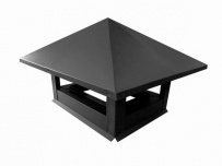 Дымник на трубу 520x390 мм RR 23 с покрытием GreenCoat Pural Matt 0.5 мм