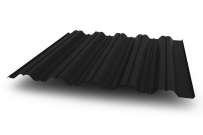 Профнастил НС35-1000 (R) с покрытием Rooftop Бархат 0.5 мм RAL 9005