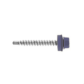 Кровельный саморез по дереву Daxmer 4,8x35 RAL 5002 (250 шт) сверло №1