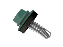 Кровельный саморез по металлу Daxmer 5,5x19 RAL 6005 (250 шт) сверло №3