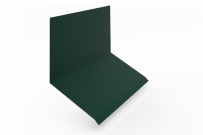 Планка примыкания к стене для фальца