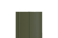 Штакетник Металл Профиль Ellipse-T 19x126 с покрытием VikingMP 0,5 мм RAL 6007