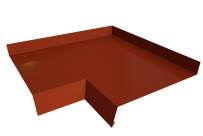 Угол отлива 200 внутренний Grand Line с покрытием Drap 0,45 мм RAL 8004