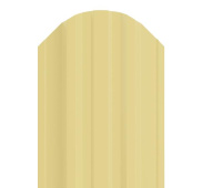 Штакетник фигурный Металл Профиль Trapeze-O 16,5x118 с покрытием NormanMP 0,5 мм RAL 1015