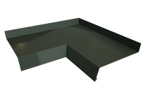 Угол отлива 150 внутренний Grand Line с покрытием GreenCoat Pural Matt 0,5 мм RR 23