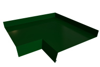 Угол отлива 200 внутренний Grand Line с покрытием Drap 0,45 мм RAL 6005