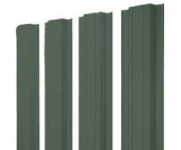 Штакетник Grand Line Прямоугольный с покрытием Полиэстер 0,45 мм RAL 6005