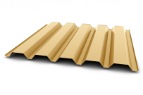 Профнастил С44-1000 (A,B) с покрытием Полиэстер 0.45 мм RAL 1018