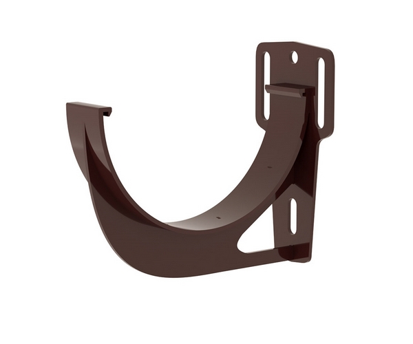 Кронштейн желоба ПВХ slider 120 мм Grand Line Классика RAL 8017 ...