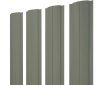 Штакетник Grand Line Полукруглый Slim с покрытием Полиэстер 0,45 мм RAL 7005