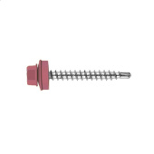 Кровельный саморез по дереву Daxmer 4,8x50 RAL 3016 (150 шт) сверло №1