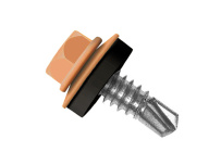 Кровельный саморез по металлу Daxmer 5,5x19 RAL 2004 (250 шт) сверло №3