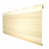Металлический сайдинг с плёнкой Grand Line Вертикаль Gofr White Wood с покрытием Colority Print 0.45 мм