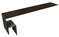 Планка околооконная сложная 200x50x18 (j-фаска) Grand Line с покрытием GreenCoat Pural Matt 0,5 мм RR 32