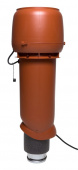 Вентилятор с шумопоглотителем Vilpe E190Р/125/700 Кирпичный