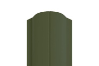 Штакетник фигурный Металл Профиль Ellipse-O 19x126 с покрытием Puretan 0,5 мм RR 11