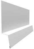 Планка начальная для фальца Grand Line с покрытием Drap TX 0,45 мм RAL 9003