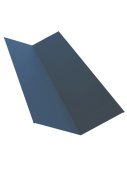 Планка верхней ендовы 115x30x115 Grand Line с покрытием Полиэстер 0,4 мм RAL 5005