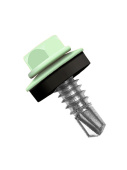 Кровельный саморез по металлу Daxmer 5,5x25 RAL 6019 (250 шт) сверло №3