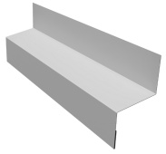 Отлив межэтажный 35 Grand Line с покрытием Drap 0,45 мм RAL 9003