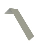 Лобовая околооконная простая планка 190x50 Grand Line с покрытием Satin 0,5 мм RAL 7004