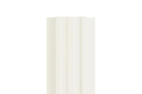 Штакетник Металл Профиль Lane-T 16,5x99 с покрытием NormanMP 0,5 мм RAL 9003