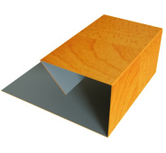 Планка П-образная завершающая сложная 20x30 Grand Line с покрытием Print Elite 0,45 мм Honey Wood TwinColor