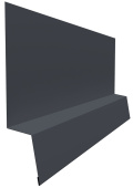 Планка начальная для фальца Grand Line с покрытием PurLite Matt 0,5 мм RAL 7024